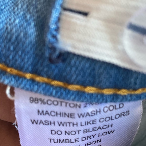 Vintage Havana Light Blue Distressed Flare Jeans NWT Size 10 - Picture 7 of 8